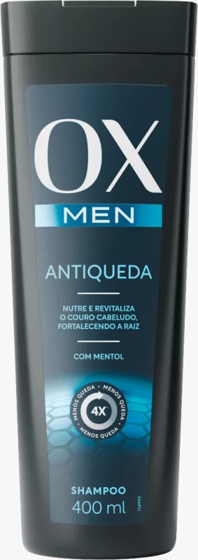 SHAMPOO OX MEN ANTIQUEDA 400ML