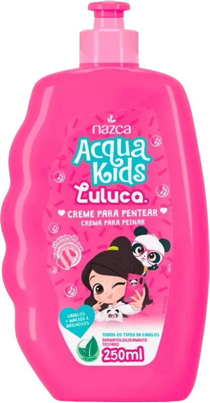ACQUA KIDS LULUCA CREME PENTEAR COND TODOS OS TIPOS DE CABELO 250ML