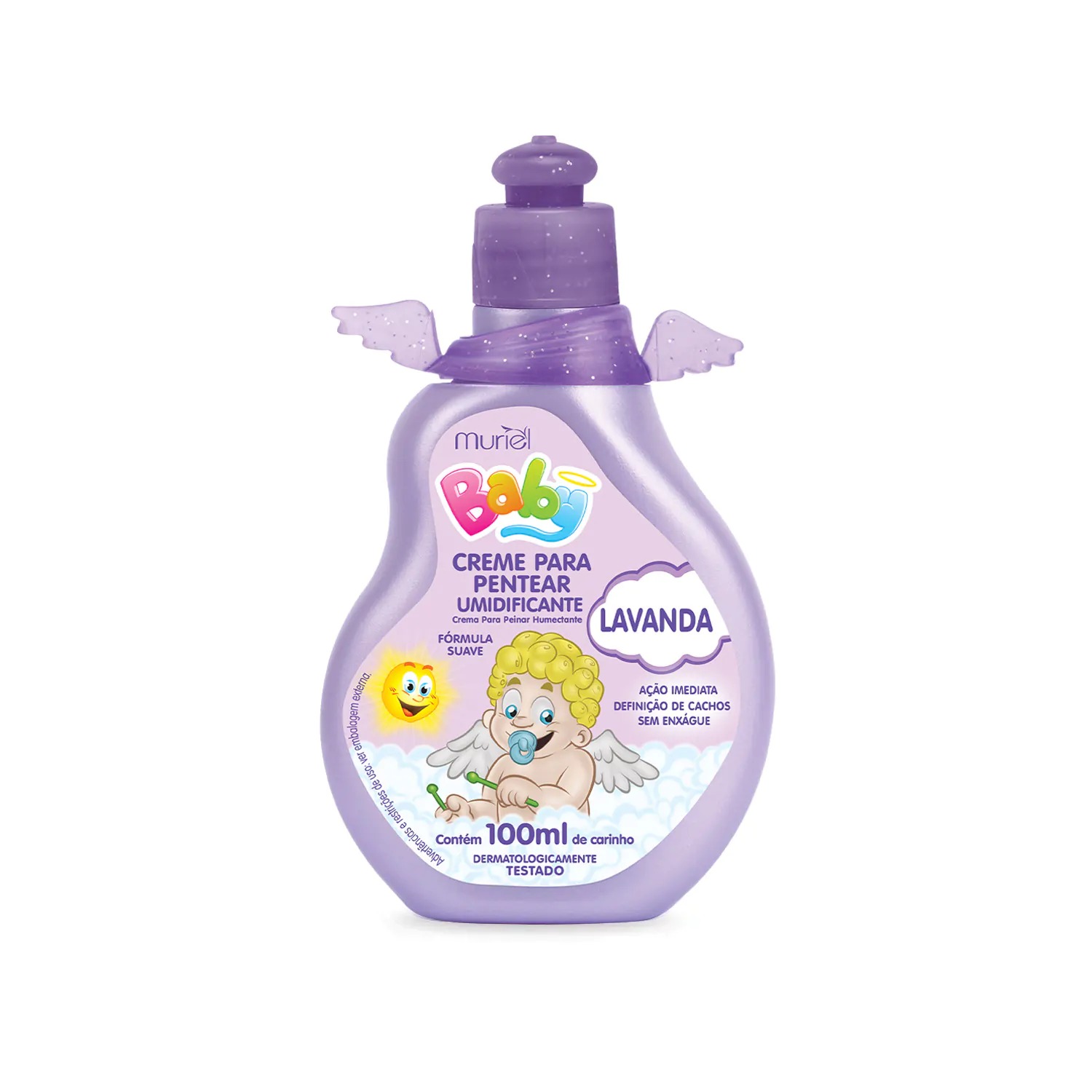 CREME PENTEAR UMIDIFICANTE BABY MURIEL LAVANDA 100ML