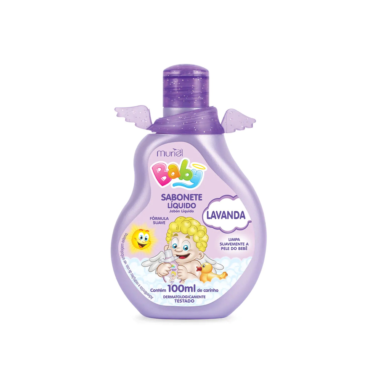 Sabonete Liquido Muriel Baby Lavanda 100ml