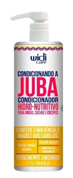 CONDICIONANDO A JUBA CONDICIONADOR HIDRO NUTRITIVO - WIDI CARE