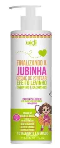 FINALIZANDO A JUBINHA CREME DE PENTEAR EFEITO LEVINHO - WIDI CARE