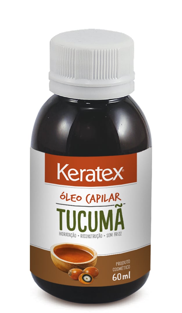 KERATEX - OLEO CAPILAR DE TUCUMA 60ML 