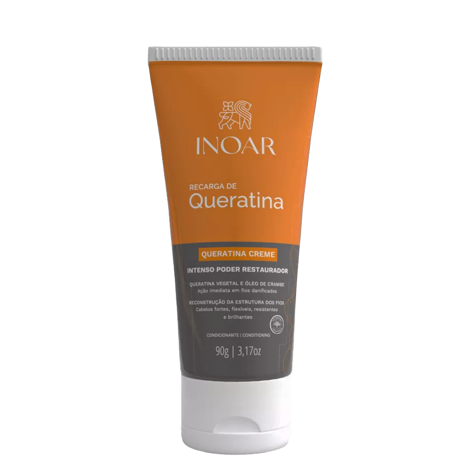 RECARGA INOAR QUERATINA CREME 90G