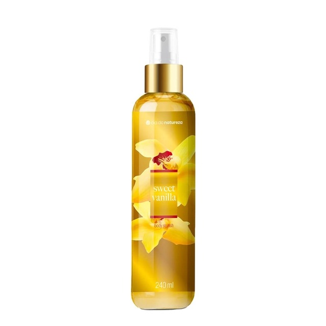 BODY SPLASH CIA DA NATUREZA SWEET VANILLA 240ML