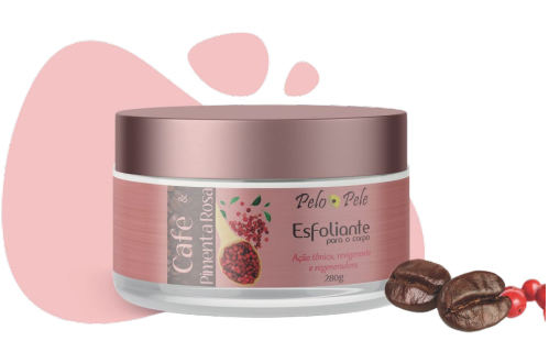 ESFOLIANTE PARA O CORPO CAFÉ E PIMENTA 280G