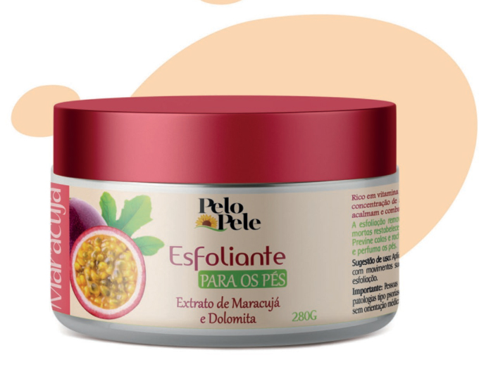 ESFOLIANTE PARA OS PÉS MARACUJÁ 280G