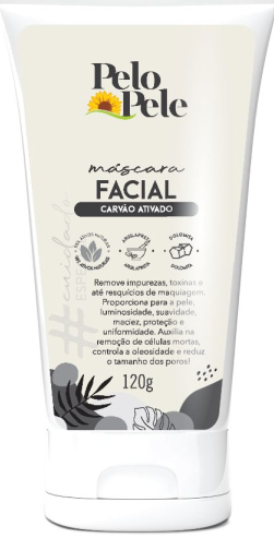 MÁSCARA FACIAL DE CARVÃO ATIVADO 120G 