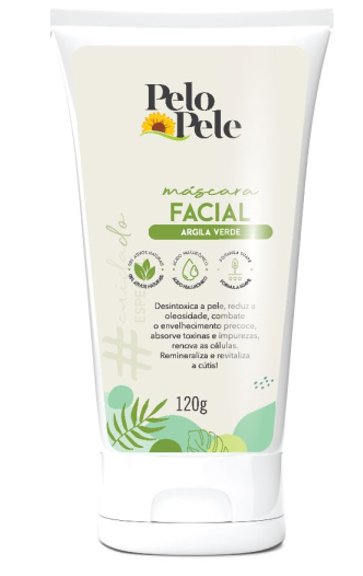MÁSCARA FACIAL DE ARGILA VERDE 120G