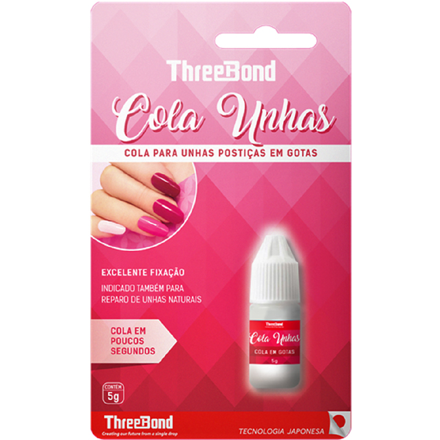 COLA P/UNHAS POSTICAS T.BOND EM GOTAS 5G