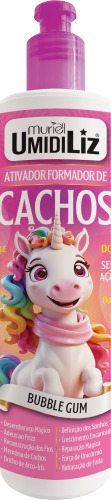 ATIVADOR FORMADOR DE CACHOS UMIDILIZ BUBBLE GUM 300ML