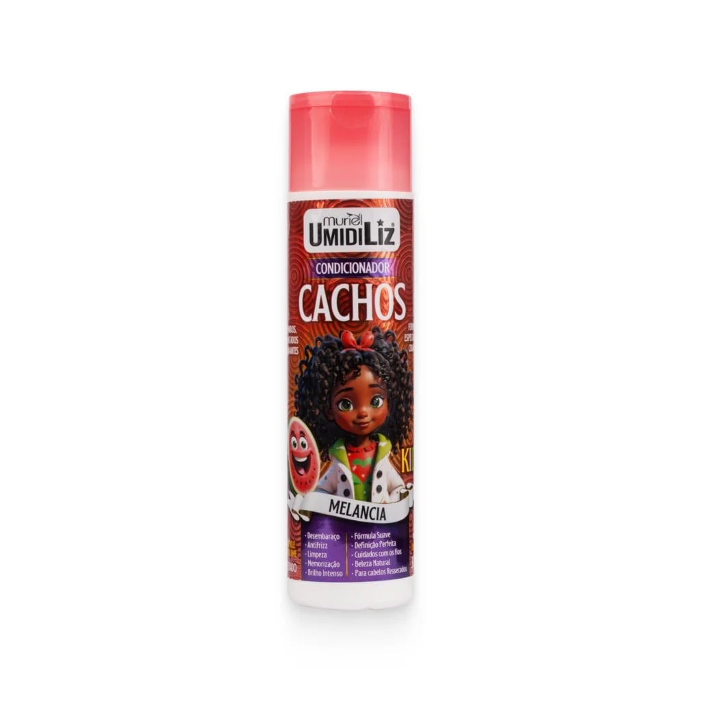 CONDICIONADOR CACHOS UMIDILIZ KIDS MELANCIA 300ML 