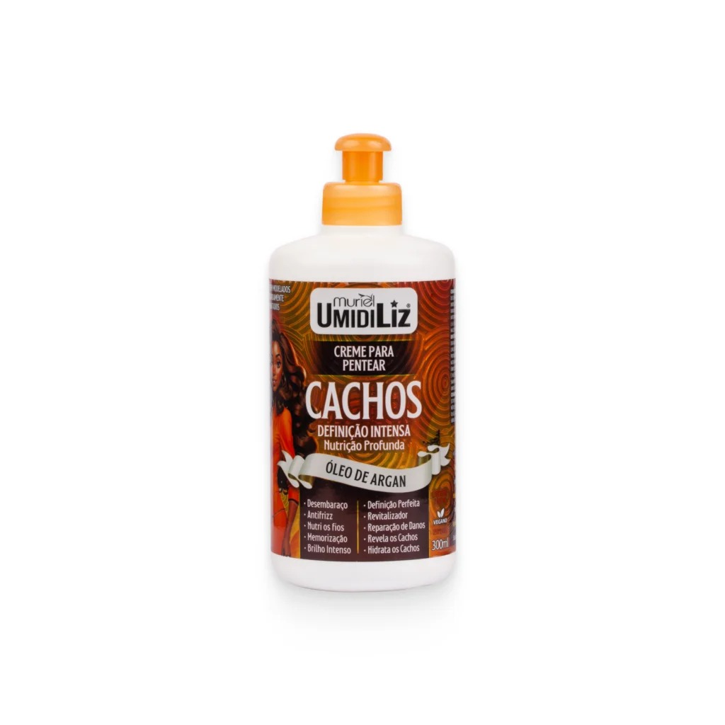 CREME PARA PENTEAR CACHOS OLEO DE ARGAN 300ML