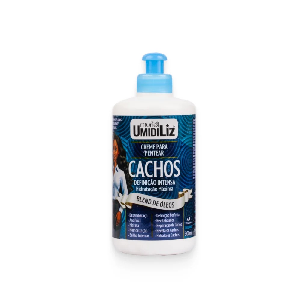 CREME PARA PENTEAR CACHOS UMIDILIZ BLEND DE OLEOS 300ML