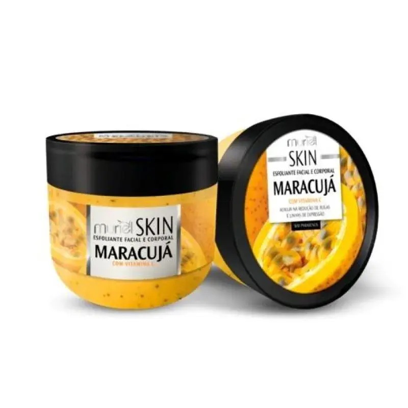 ESFOLIANTE FACIAL E CORPORAL MURIEL SKIN MARACUJA 250G