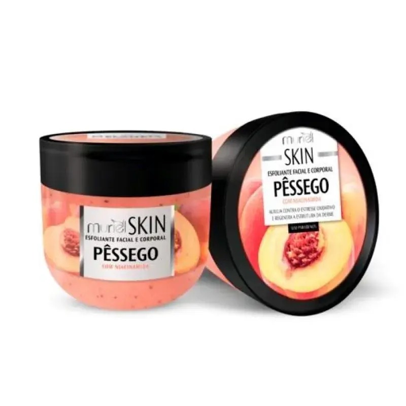 ESFOLIANTE FACIAL E CORPORAL MURIEL SKIN PESSEGO 250G