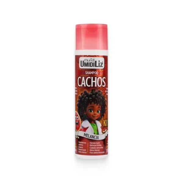 SHAMPOO CACHOS UMIDILIZ KIDS MELANCIA 300ML 