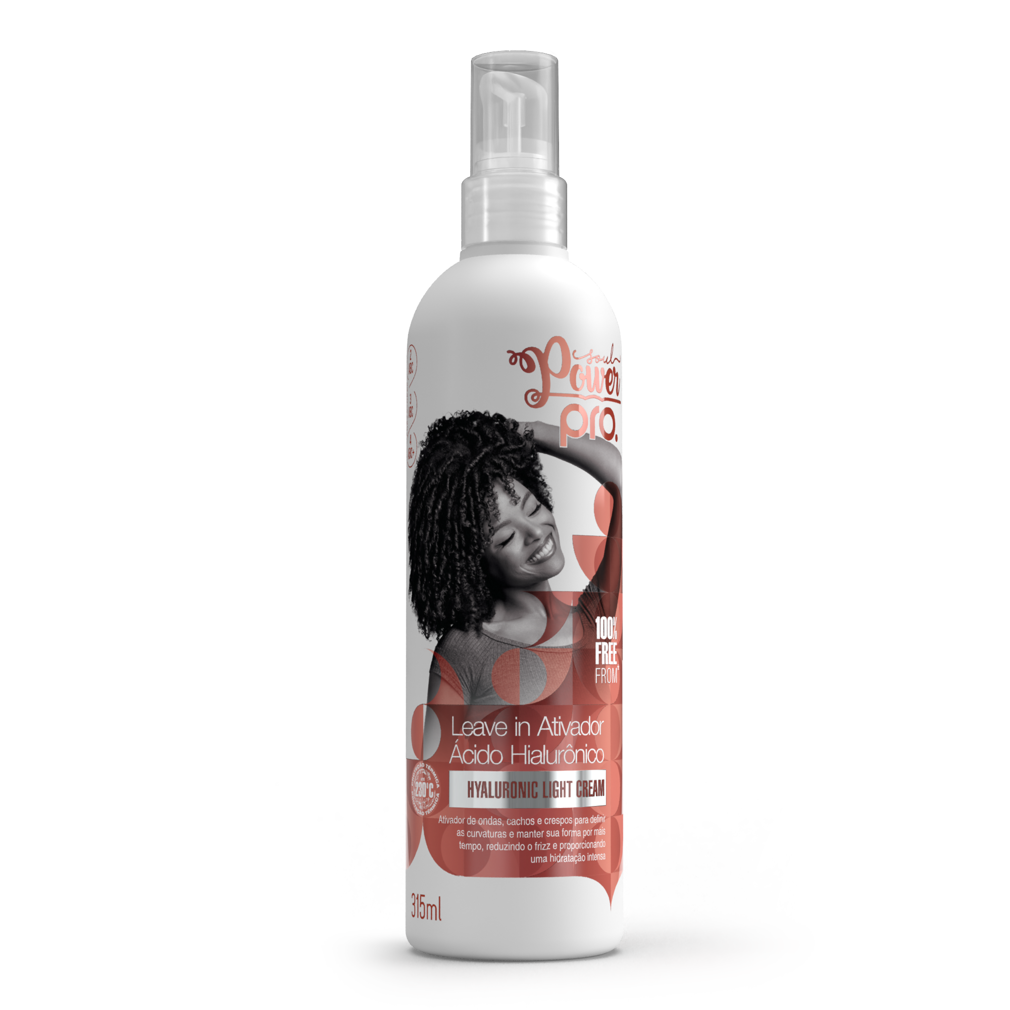 LEAVE IN ATV ACIDO HIAL HYALUR LIGHT CREME SOULPOWER PRO 315ML