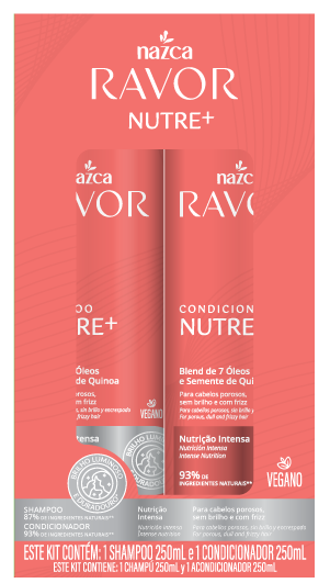 RAVOR KIT SH+COND NUTRIÇÃO 250 ML