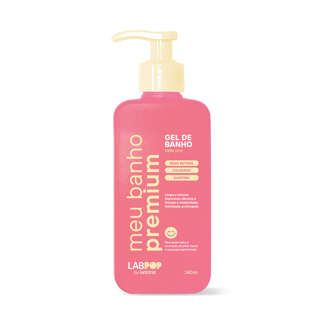 GEL DE BANHO BELLE PINK 240ML LABPOP