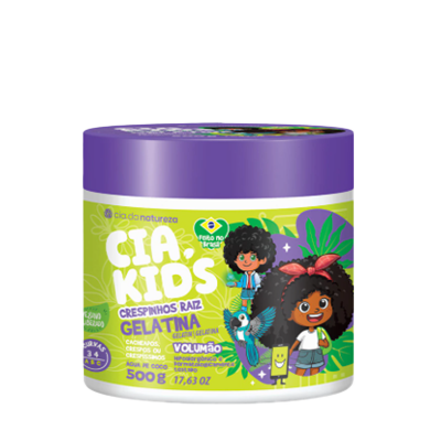 GELATINA CIA DA NATUREZA KIDS CRESPINHOS RAIZ 500G