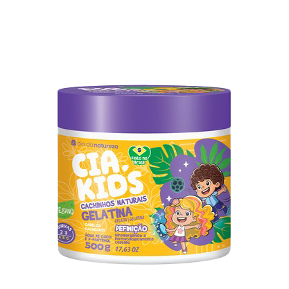 GELATINA CIA DA NATUREZA KIDS CACHINHOS NATURAIS 500G