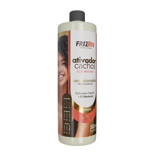 CONDICIONADOR ATIVADOR DE CACHOS FRIZON500ML