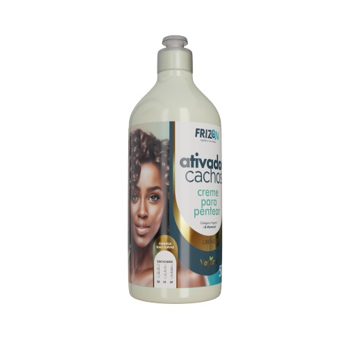 CREME DE PENTEAR ATIVADOR DE CACHOS FRIZON500ML