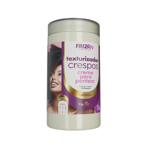 CREME DE PENTEAR TEXTURIZADOR DE CACHOS FRIZON1KG