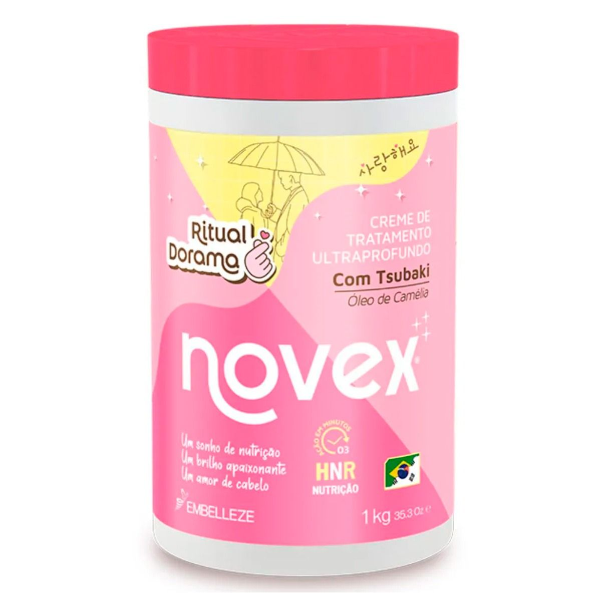 CREME TRATAMENTO NOVEX RITUAL DORAMA 1KG EMBELLEZE