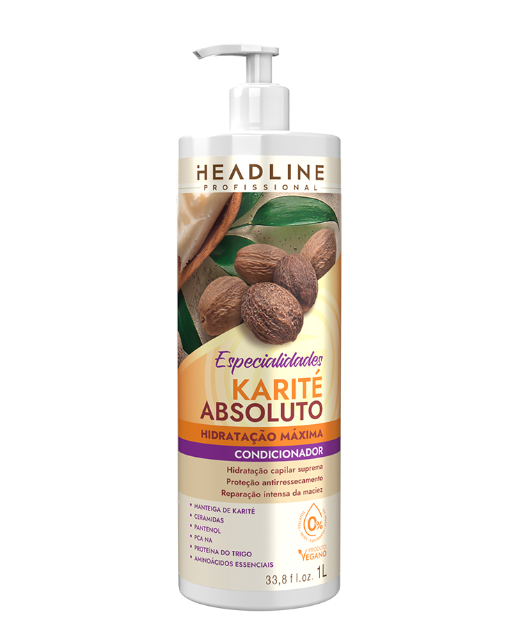CONDICIONADOR ESPECIALIDADES KARITE ABSOLUTO HEADLINE 1000ML