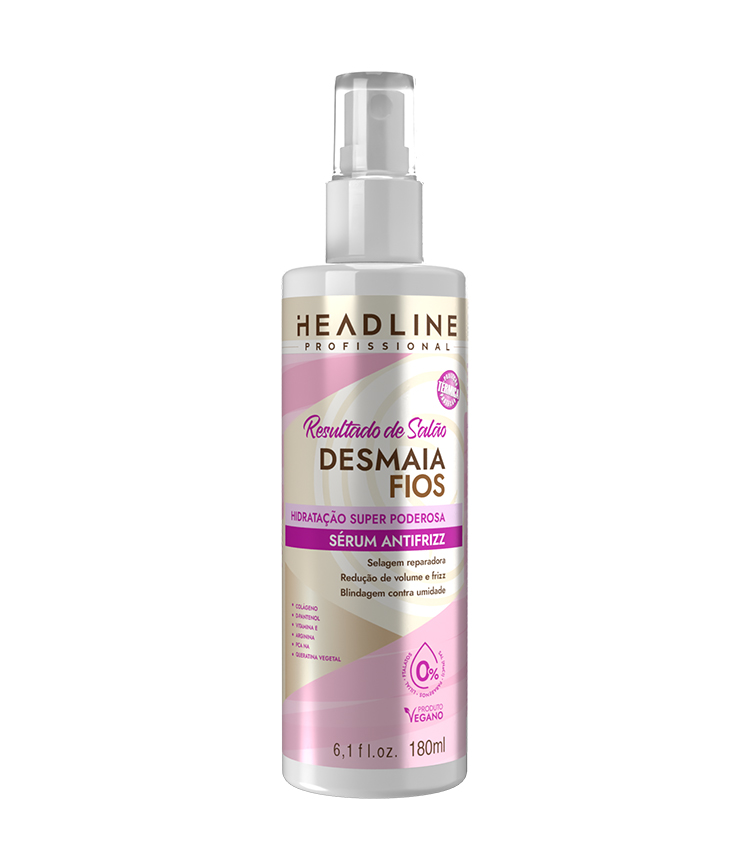 SERUM ANTIFRIZZ RESULT SALAO DESMAIA FIOS HEADLINE 180ML