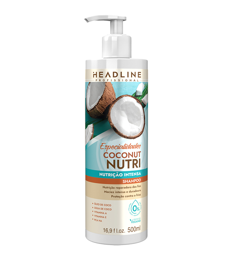 SHAMPOO ESPECIALIDADES COCONUT NUTRI HEADLINE 500ML