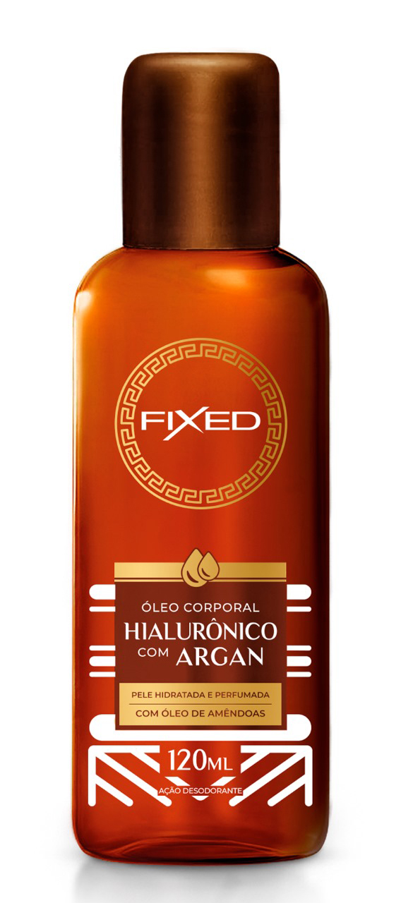 OLEO CORPORAL FIXED - HIALURONICO COM ARGAN 120ML