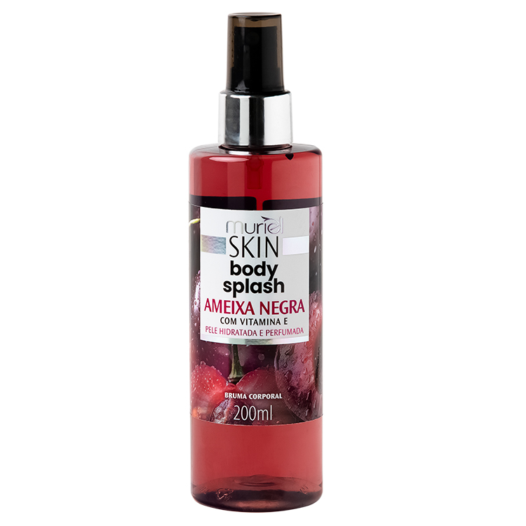 BODY SPLASH MURIEL SKIN AMEIXA NEGRA 200ML