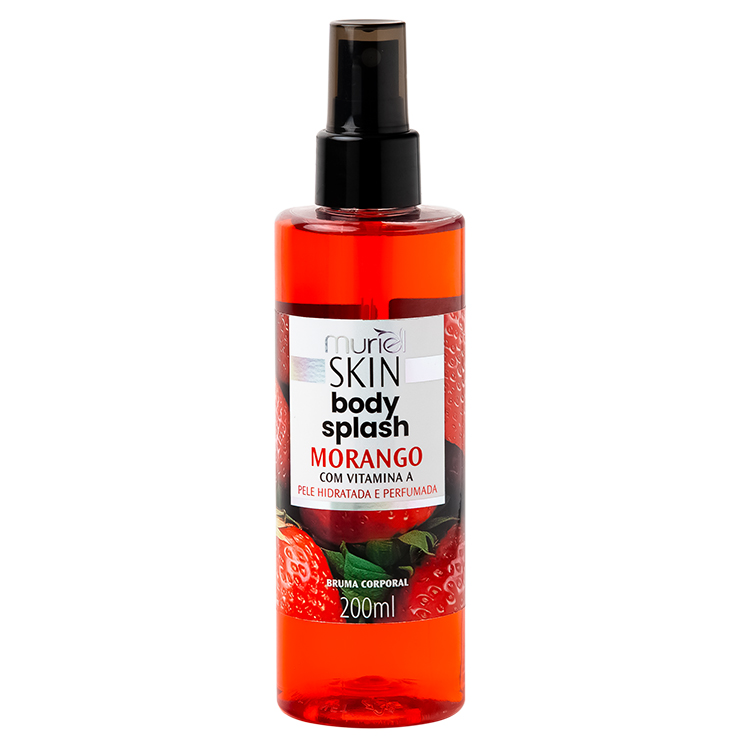 BODY SPLASH MURIEL SKIN MORANGO 200ML