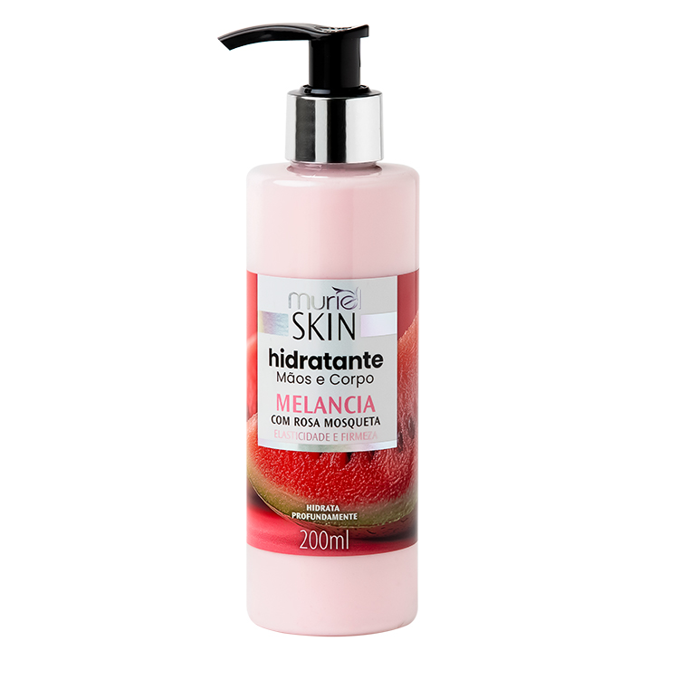 HIDRATANTE CORPORAL MURIEL SKIN MELANCIA ACAO DES 200ML