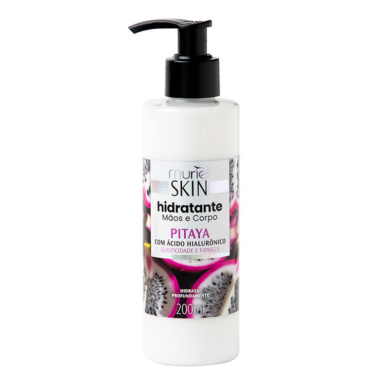 HIDRATANTE CORPORAL MURIEL SKIN PITAYA ACAO DES 200ML