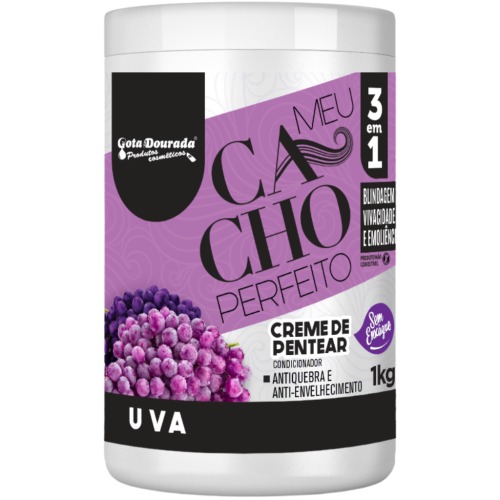 CREME DE PENTEAR MEU CACHO PERFEITO UVA 1 KG