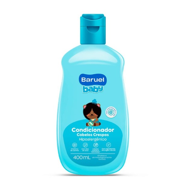 CONDICIONADOR BARUEL BABY CABELOS CRESPOS 400ML