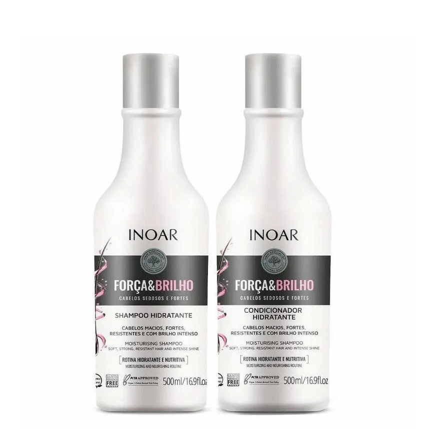KIT SH+COND INOAR FORCA E BRILHO 500ML