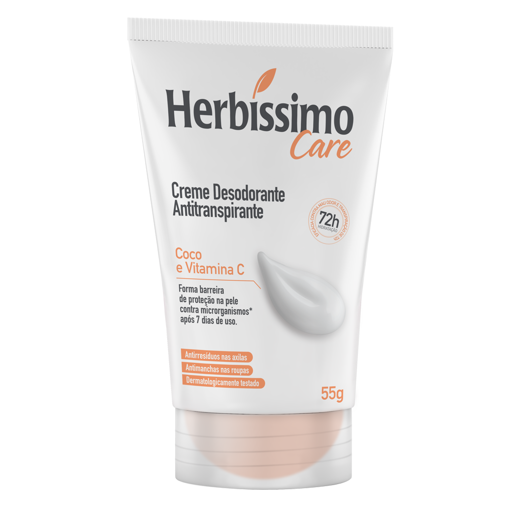 DES CREM HERBISSIMO COCO/VIT.C 55G BISN
