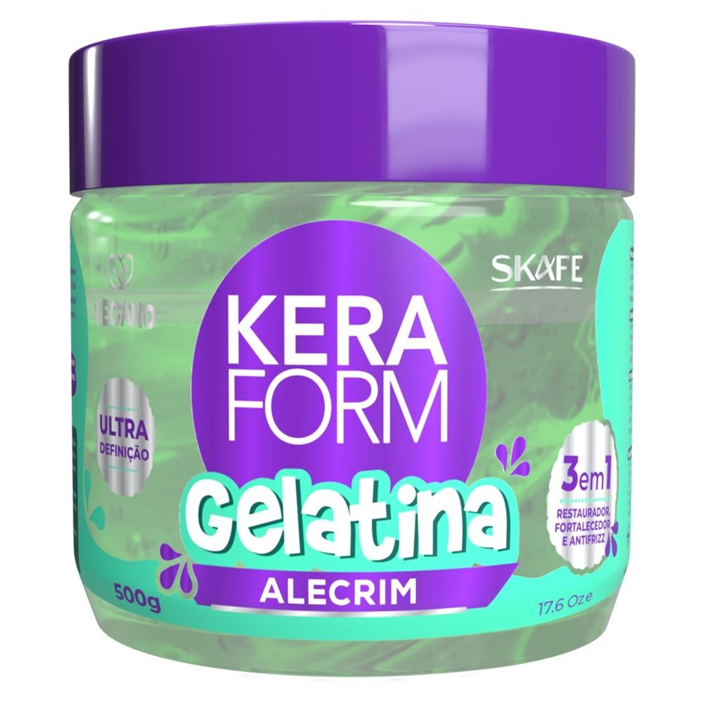GELATINA KERAFORM ALECRIM 500G