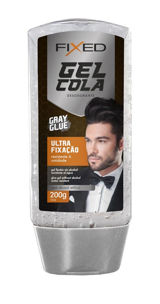 GEL COLA DESOD. FIXED FRASNAGA 200GR - INCOLOR 