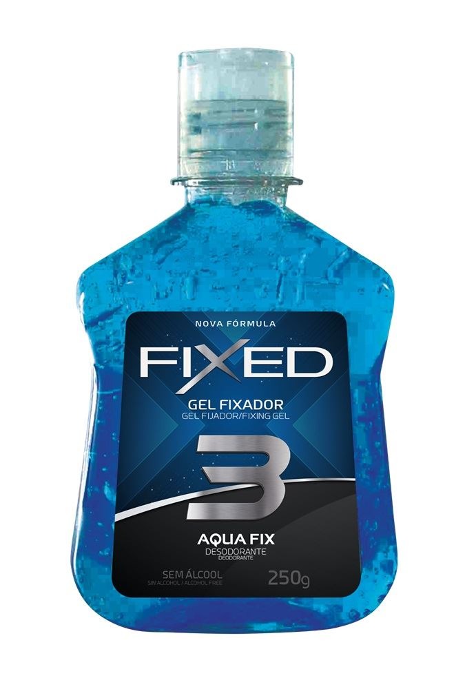 GEL FIXADOR 250G - AQUA 3 AZUL
