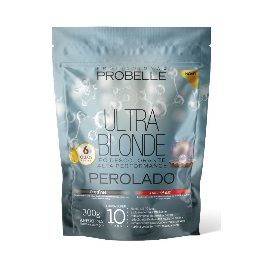 PO DESCOLORANTE ULTRA BLONDE PEROLADO 300G STAND POUCH