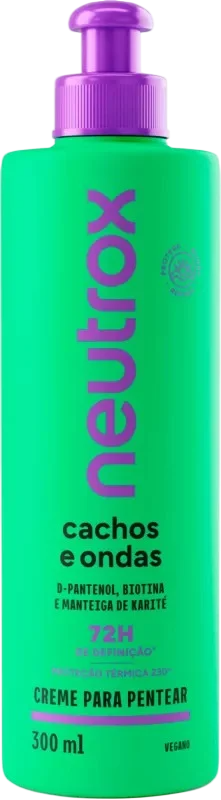 COND CREME PARA PENTEAR NEUTROX CACHOS E ONDAS 300ML