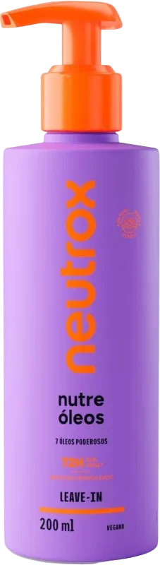 LEAVE-IN NEUTROX NUTRE ÓLEOS PACK C/3X200ML