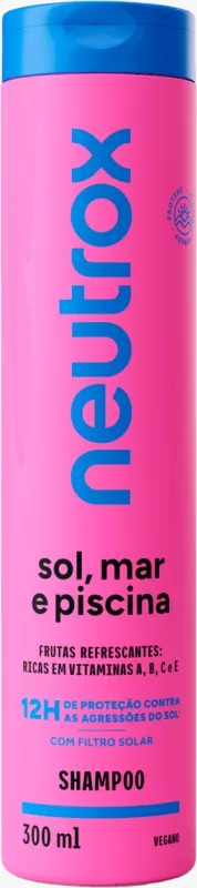 SHAMPOO NEUTROX SOL  MAR E PISCINA PACK C/3X300ML
