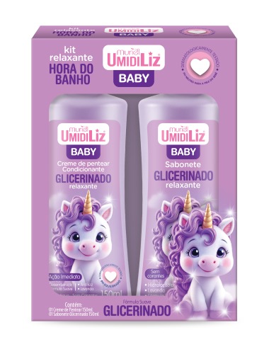 KIT S.LIQ+C.PENT UMIDILIZ BABY LAV.150ML